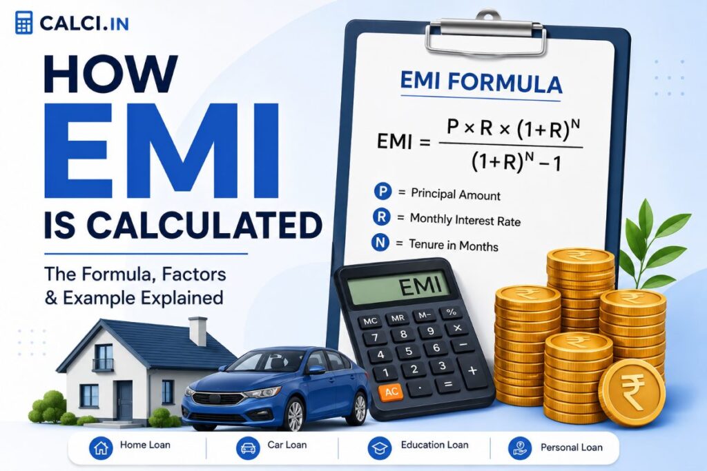 How EMI Is Calculated: The Formula Behind Your Loan Installment